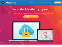 Tablet Screenshot of overplay.net
